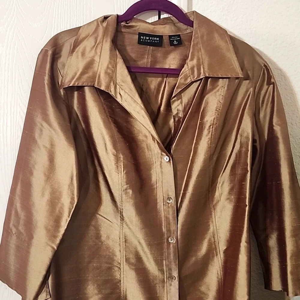 Jones NY Silk Jacket - Picture 5 of 6